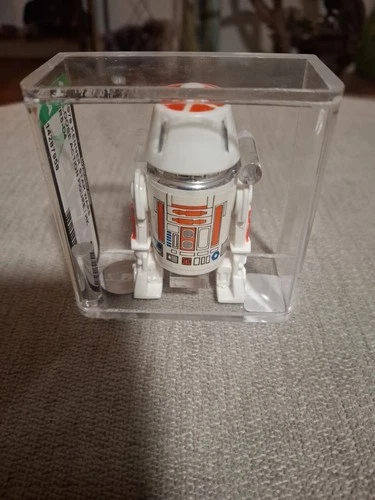 R5-D4 R2-D2 DROID AFA 8.0 Loose Kenner Graded StarWars Action Figure.read Please