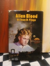 Alien Blood : Psion and Catspaw by Joan D. Vinge (1996, HC Book) 2 Novels In 1
