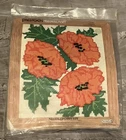 Vintage Paragon Needlecraft Creative Crewel Stitchery Kit Poppies #5402 New