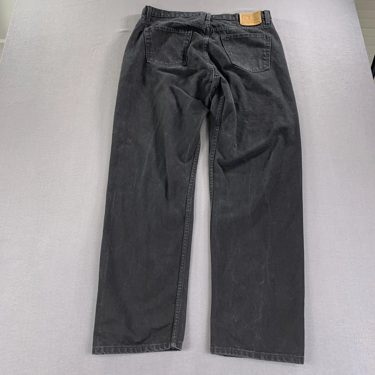 Polo Ralph Lauren Black Relaxed Jeans for Men for sale | eBay