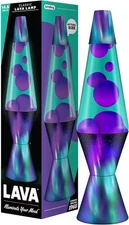 Lava Lamp - 14.5 Aurora Borealis - the Original Motion Light - Purple Wax and