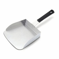 Transferschaufel aus rostbest&auml;ndiger Stahl Pommesschaufel stabil f&uuml;r K&uuml;che