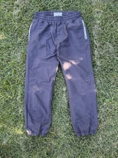 Y2K Grey True Religion Track Pants. Mens Size Medium.