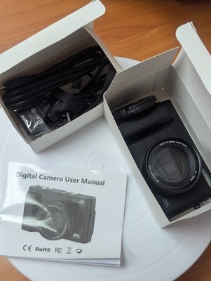 4K Ultra HD Digital Camera (Model DC101) Open Box with original accessories