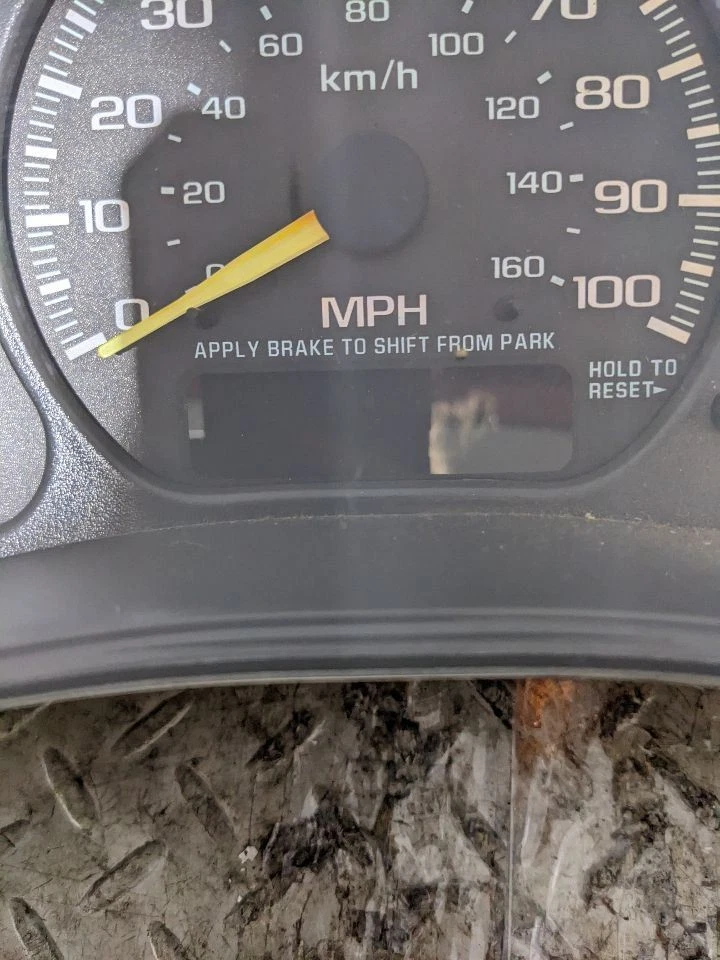 Speedometer Cluster MPH US Market ID Cdkj Fits 00-02 SIERRA 1500 PICKUP 1152529 - Image 2 of 4