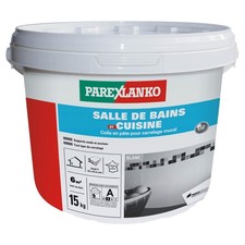 Salle de bains et cuisine, Colle carrelage en pâte pour mur intérieur spécial