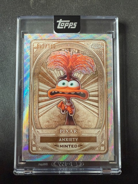 Topps Disney MINT 2025 First Edition Bronze Encased - Anxiety /100