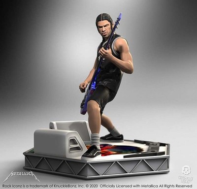 Metallic Knuckle Bonz Robert Trujillo Action Figure 20cm Limited Edition