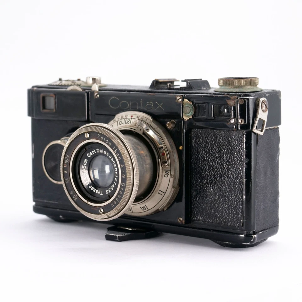 Zeiss Ikon Contax I, Carl Zeiss Jena 5 cm f/3.5 Tessar - Photo 4/4