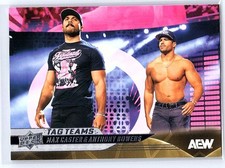 Max Caster / Anthony Bowens 2025 Upper Deck AEW 74