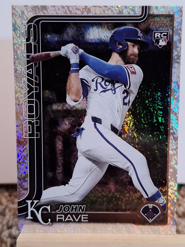 2025 Topps Update John Rave Holo Foil Parallel #US192 Kansas City Royals