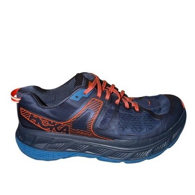 Hoka Men's Stinson Atr 5 Navy and Orange Athletic Shoes size 11