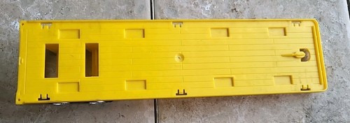 Schaper Stomper Semi Flatbed Trailer Road King 80er Jahre. SEHR SCHÖN! Gelb
