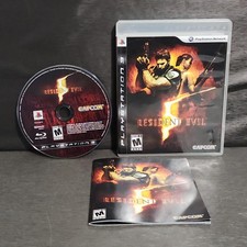 Resident Evil 5 PlayStation 3 PS3 Game CIB M Capcom Horror