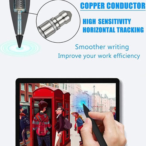 Stylus Pen Tips Accurate Fine Control 4096 Pressure Sensitivity Replacemen MPF - Zdjęcie 6 z 24