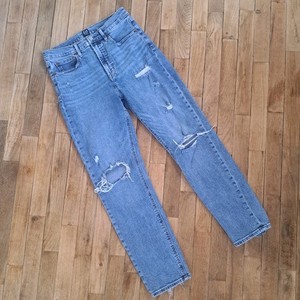 gap high rise distressed cigarette jeans Dark Indigo 25 This pair of jeans is part of our water gap cigarette Mid Layers High