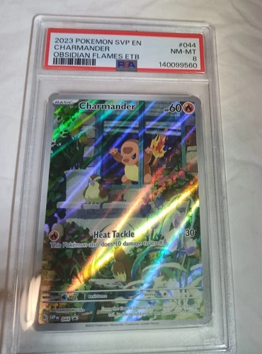 PSA 8 Charmander 044 Sv: Scarlet & Violet Promo Cards Holo