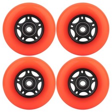 Inline Skate Wheels with Bearings ABEC-9 and Floating Spacers for Blades Roll...