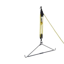 Allen Company Steel Gambrel Kit - 500 Pound Capacity Manual Hoist