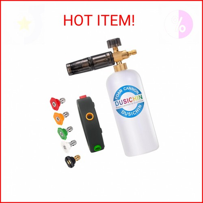 #ad DUSICHIN SFL 001 Foam Cannon Snow Foam Lance Pressure Washer Jet Wash Quick Rele $26.46