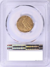 金 Au 標本 AU 58 Graded 1911 Year Half Eagle $5 US Gold Coins (Pre - 1933