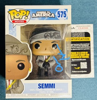ARSENIO HALL SIGNED SEMMI FUNKO POP COMING TO AMERICA JSA COA AUTHENTICATED AUTO