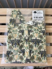 NIB Kate Quinn 2T Country Button Bubble Forest Butterfly Cotton Interlock Moth