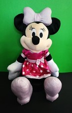 Disney Minnie Mouse Bows A Glow Plush Doll Talking Light Up Stuffed Animal Toy