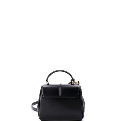 Celine 16 Top Handle Bag Smooth Calfskin Mini | eBay