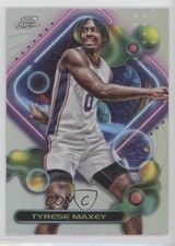 2023-24 Topps Cosmic Chrome Refractor Tyrese Maxey #96 14mf