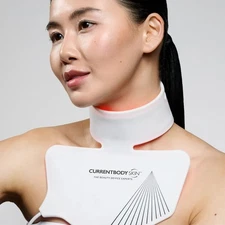 CurrentBody Skin LED Neck and Dec Perfector | Fully Wearable Anti-Aging LED Mask