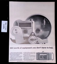 1961 Polaroid Land Camera New 10-Second Automatic Camera Print Ad 50102