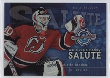 2005 Be a Player World Cup of Hockey Salute /199 Martin Brodeur #WCS11 HOF 4gd