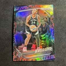 JEWELL LOYD Snakeskin SP 2025 Panini Prizm WNBA #57 Las Vegas Aces