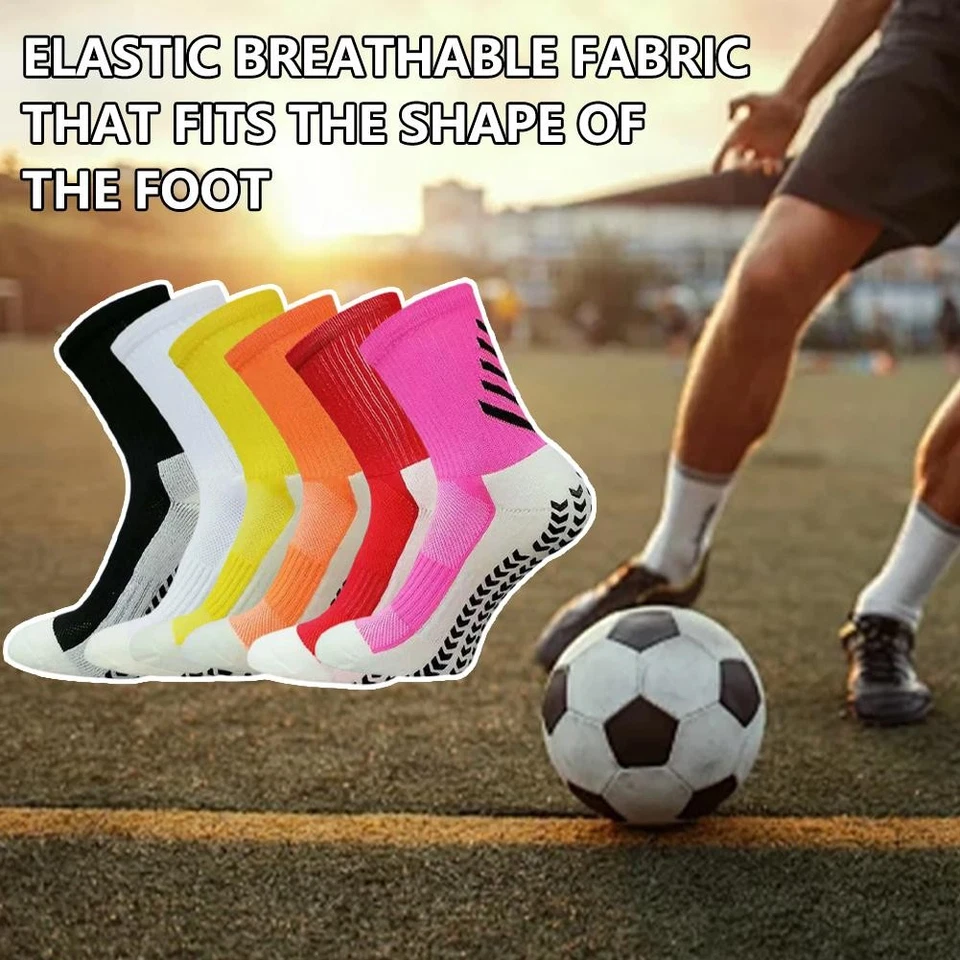 Спортивные носки противоскользящие с захватом футбольные мужские футбольные баскетбольные носки премиум ✌ - Изображение 4 из 4