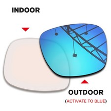 Transition-Clear to Blue Replacement Lenses for Oakley Holbrook AF OO9244 56mm