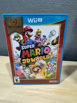 Super Mario 3D World Nintendo Wii U Complete with Manual Tested