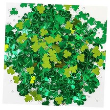 740pcs Shamrock Confetti, St Patricks Day Decorations Confetti, Shamrock