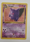 Pokémon Gengar TCG 20/62 1st Edition Non-Holo Fossil LP
