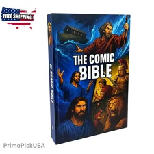 The Comic Bible for All Ages, New Full-Color Illustrated Bible Comic Book,