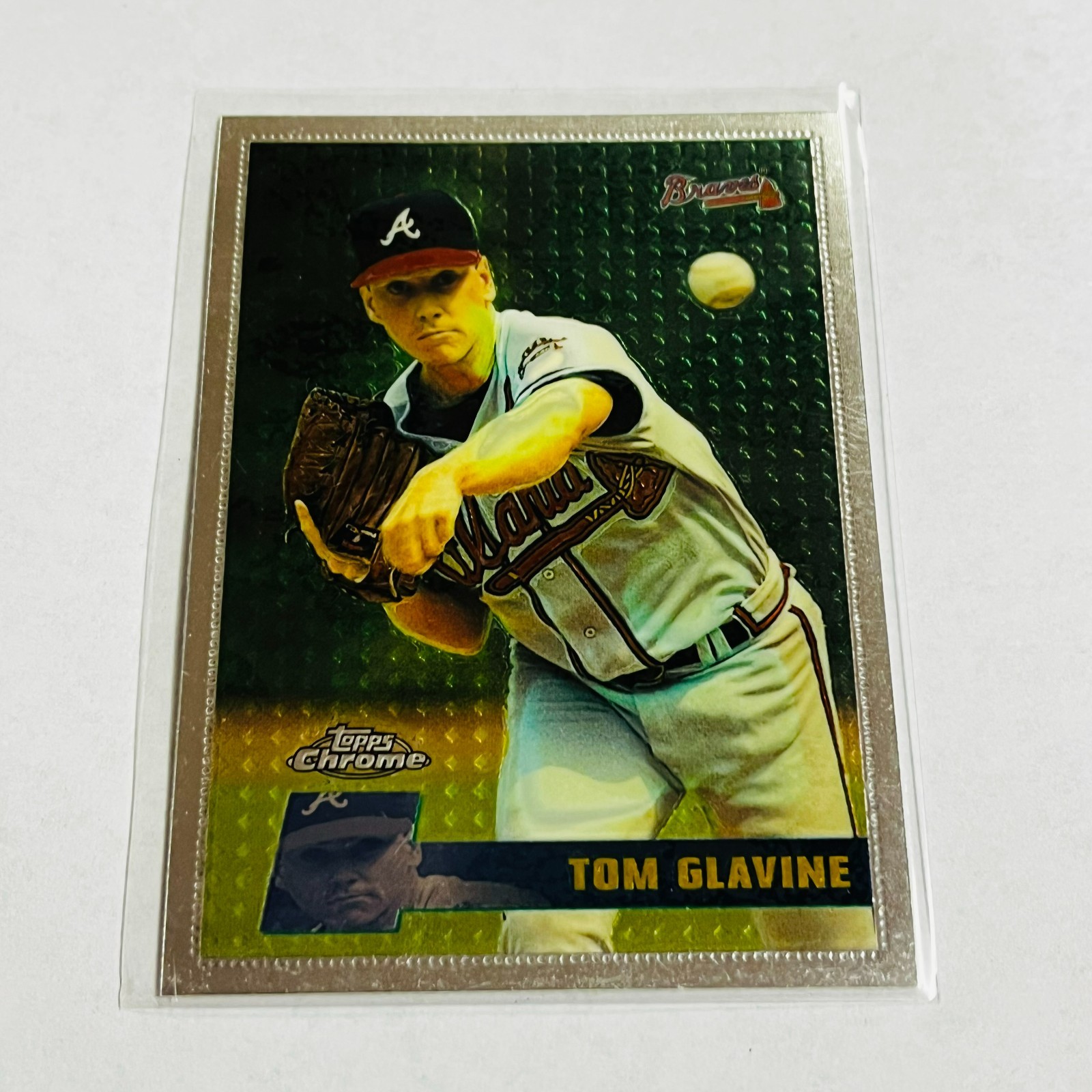 1996 MLB Topps Chrome #105 Tom Glavine