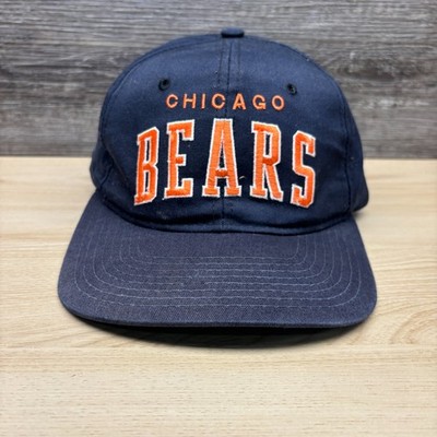 Vintage Chicago Bears Hat Cap Snap Back Blue NFL Football 90s