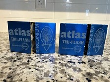 ATLAS TRU-FLASH Two 6 packs Bulb FLASH lamp Type 5 Blue large version