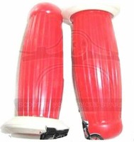 Passend FüR Lambretta SX TV LI GP Lenkergriff Paar Rot FüR Scooter