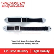 Vitavon Travel Limit Straps Adjustable 145mm for Losi Hammer Rey Baja Rey UDR BK