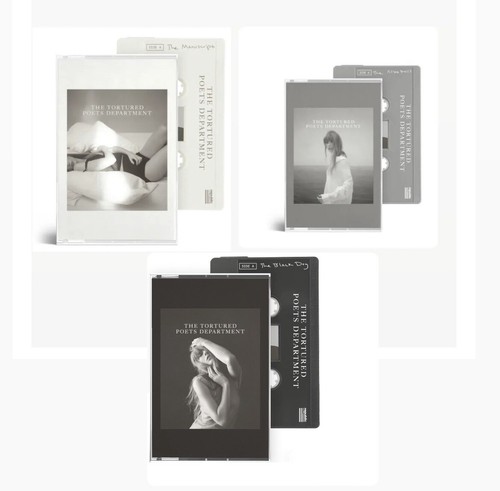 ⭐️ TTPD Cassette Albatross + Manuscript + Black Dog TAYLOR Swift SOLD OUT HTF - Picture 1 of 8