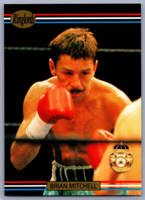 1991 Ringlords Boxing - Brian Mitchell #36 - *Near Mint*