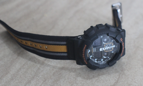 Casio G-SHOCK Analog/Digital Military Men's Watch 5081 GA-100MC