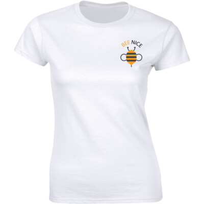 Bee Nice - Funny Slogan Cute Environment Kind Vegan Keeper Women's T-shirt
