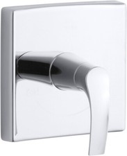 Kohler T18090-CP Symbol Single Lever Thermostatic Valve Trim - Polished Chrome